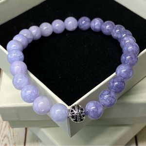 Beautiful 8mm handmade bead bracelet perfect for everyday wear